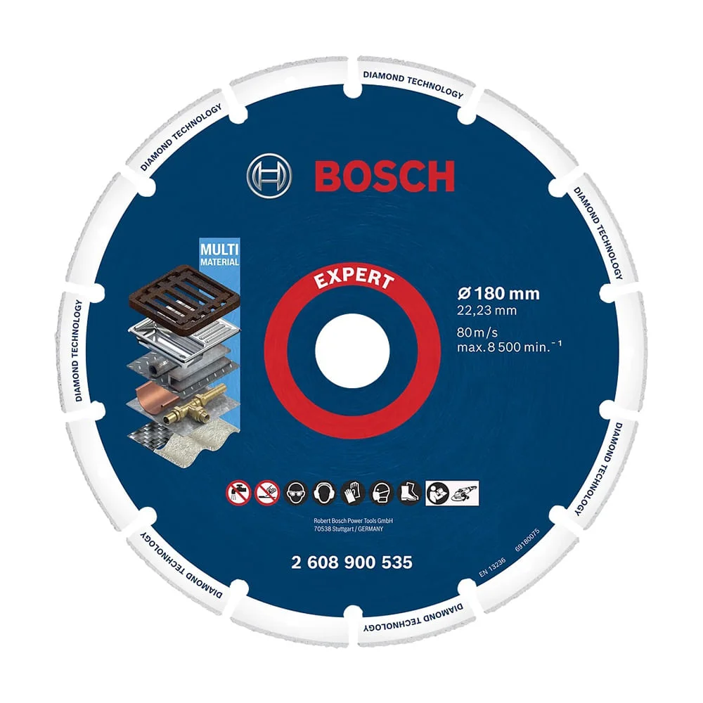 Disco Diamantado para Metal 180x2223mm Bosch
