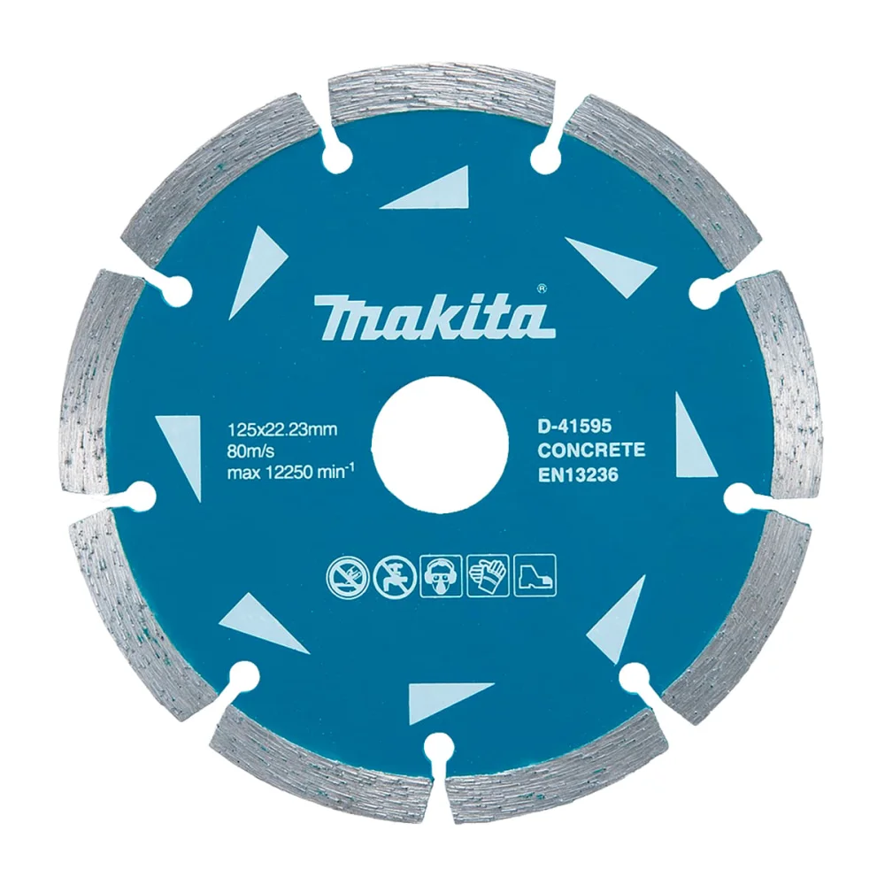 Disco Diamantado Segmentado para Concreto 125x22.23mm D-41595 Makita