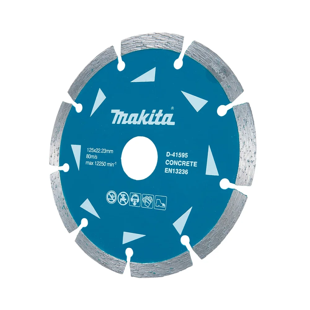 Disco Diamantado Segmentado para Concreto 125x22.23mm D-41595 Makita