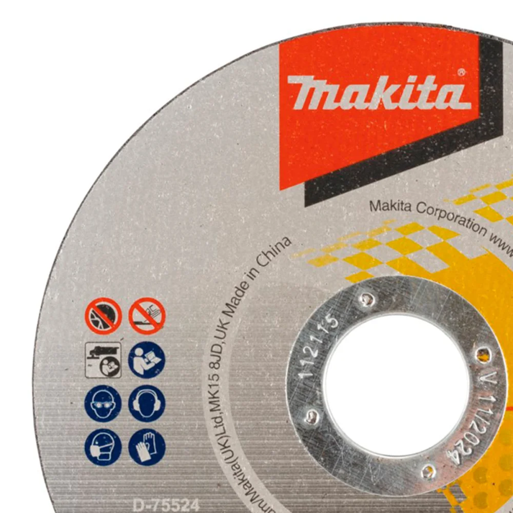 Disco Fino de Corte para Inox 115x1x2223mm Gr46 D-75524 Makita