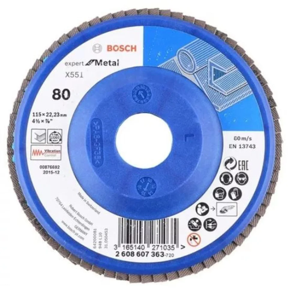 Disco Flap 115mm Standard for Metal Bosch