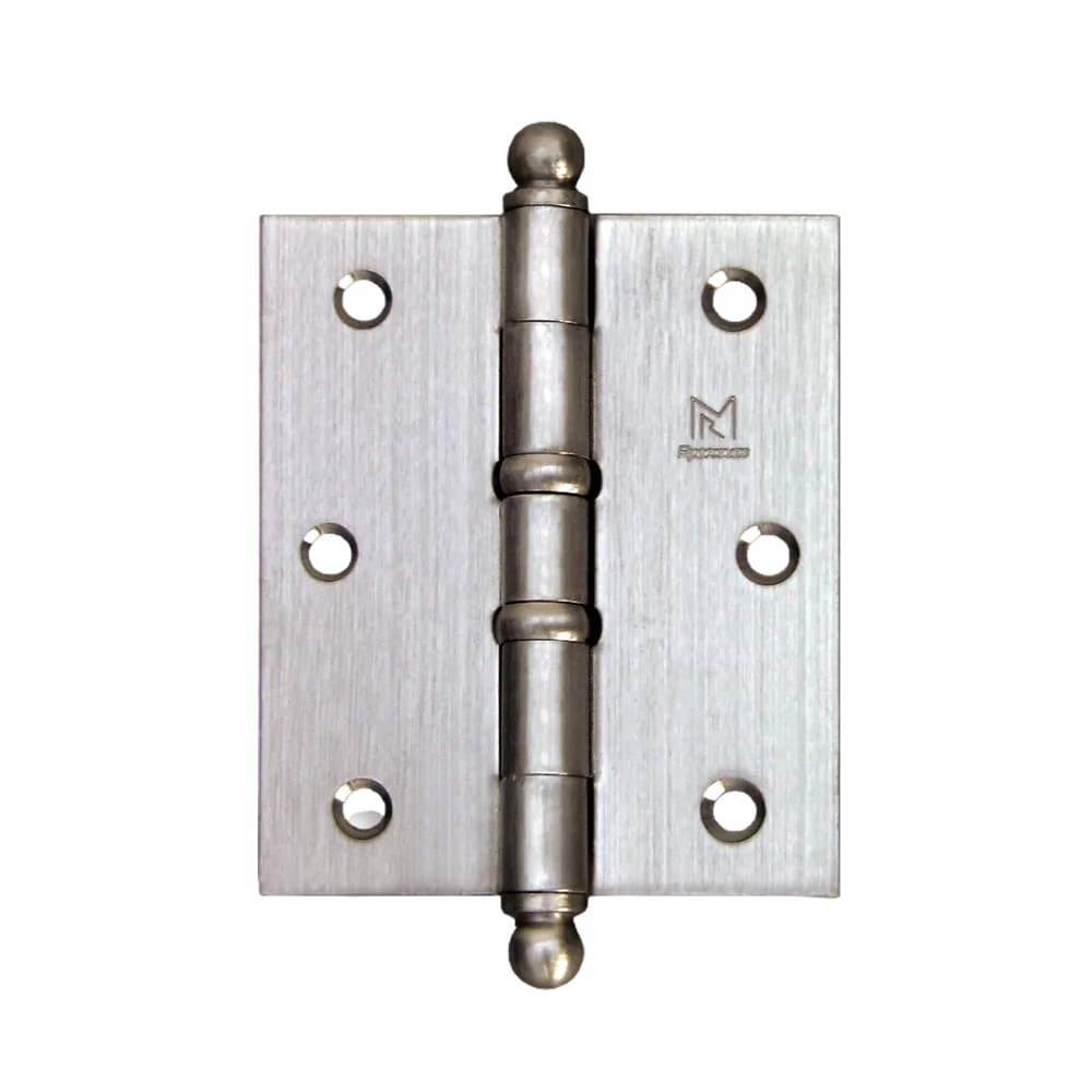 Dobradiça Aço Cromado 4 x 3 C/Anel - 5535 - Rodrigues