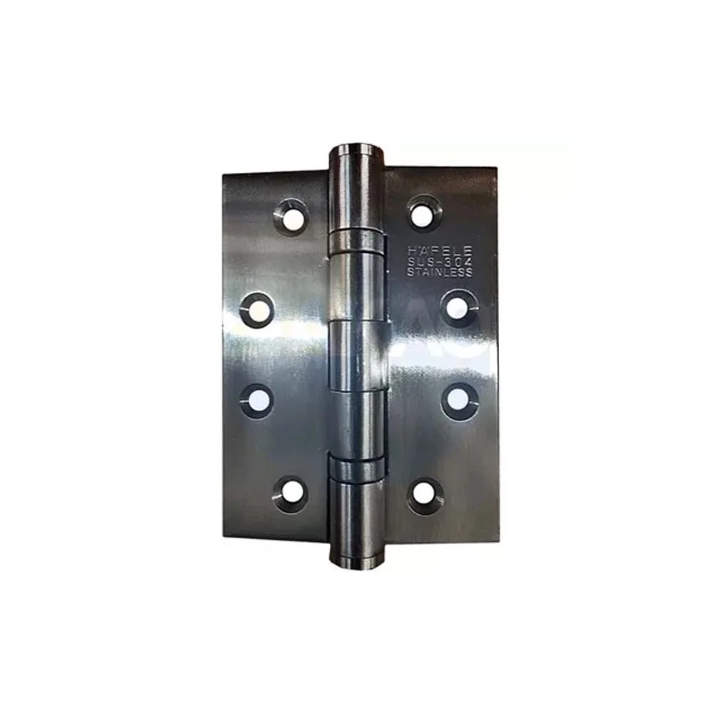 Dobradiça Inox 4 Pol com Rolamento Cromo Escovado 926.31.003 Hafele
