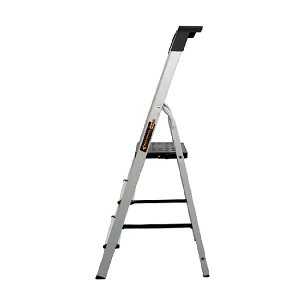 Escada de Alumínio Pro Reforçada 3 Degraus ESC0023 Botafogo