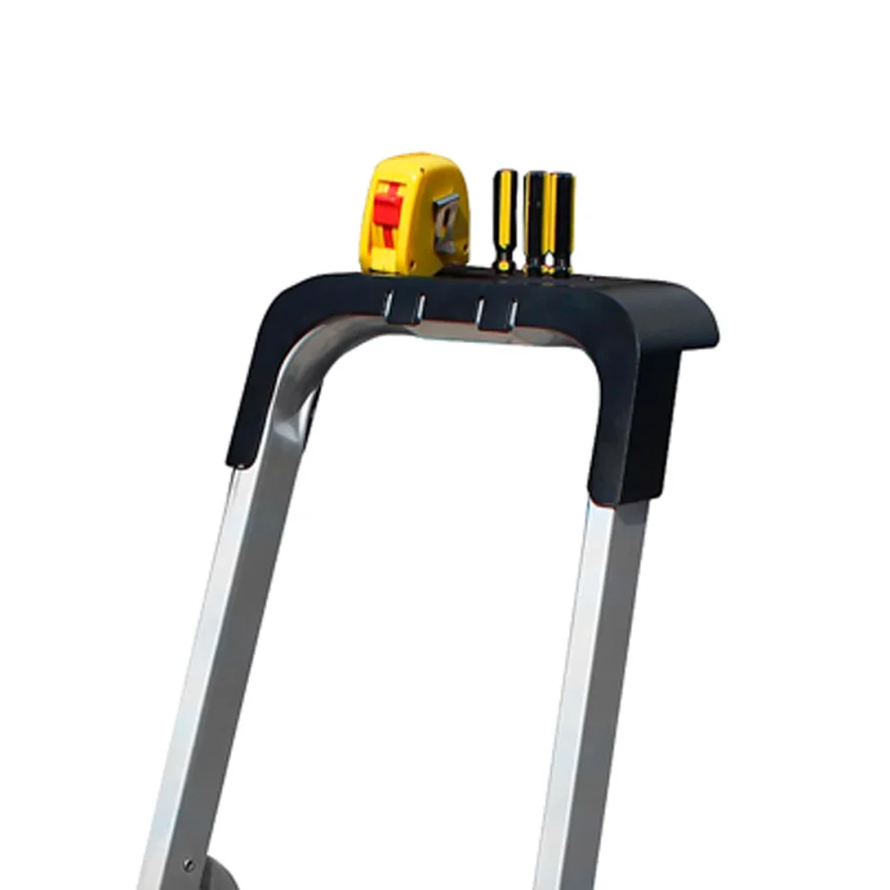 Escada de Alumínio Pro Reforçada 4 Degraus ESC0024 Botafogo