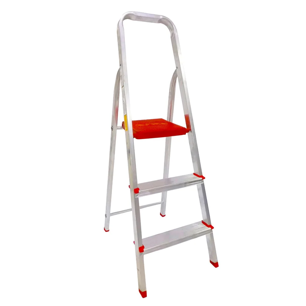Escada Doméstica de Alumínio BTF 3 Degraus ESC0062 Botafogo