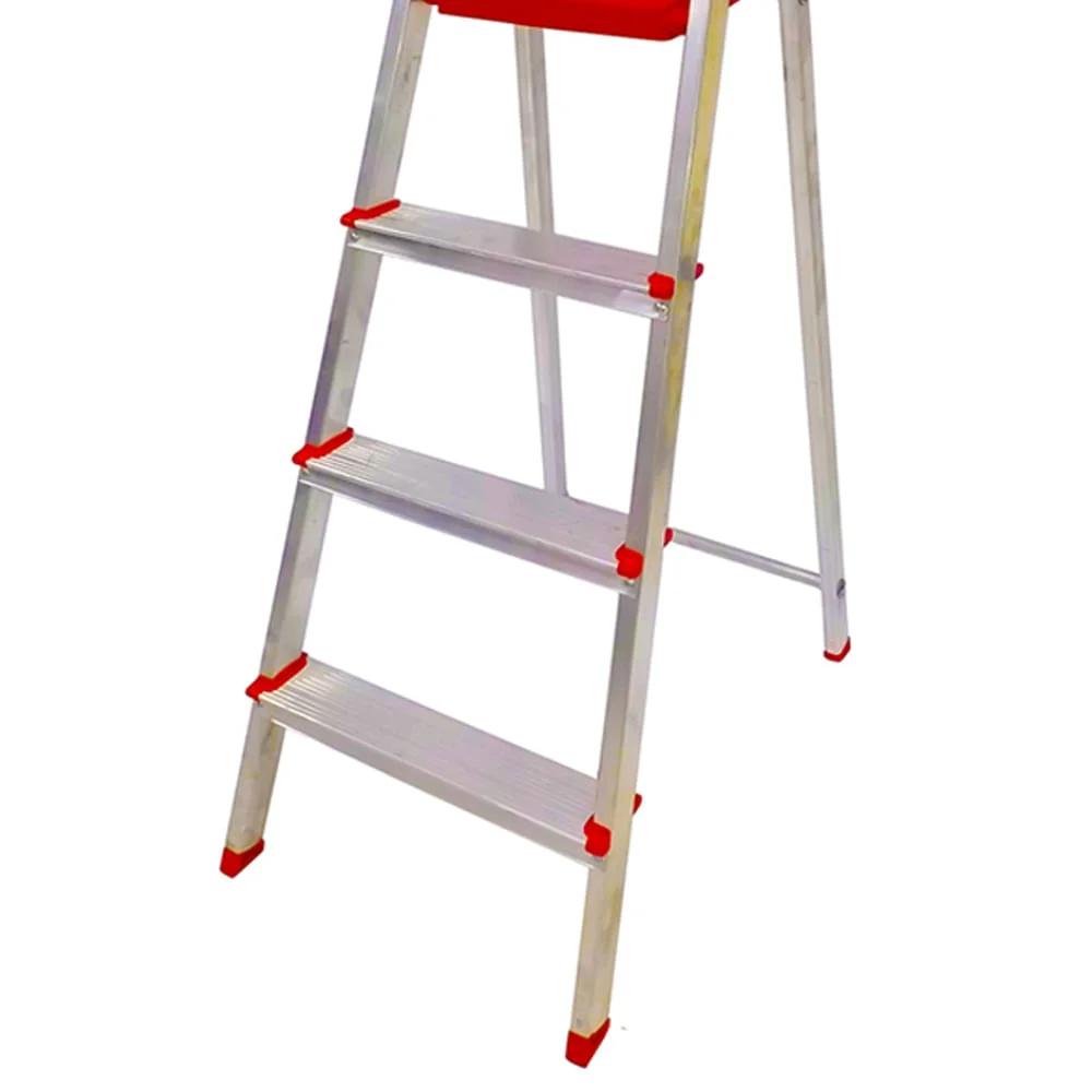 Escada Doméstica de Alumínio BTF 4 Degraus ESC0063 Botafogo