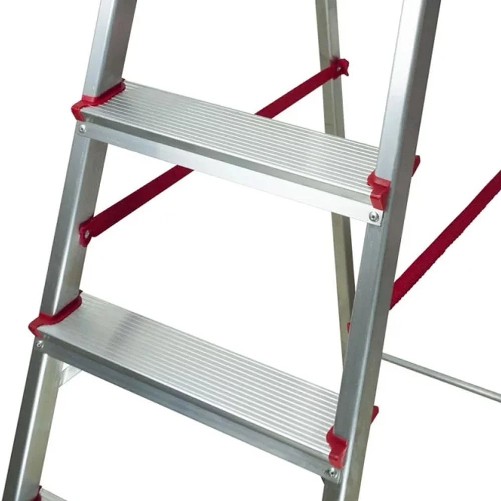 Escada Doméstica de Alumínio BTF 6 Degraus ESC0065 Botafogo