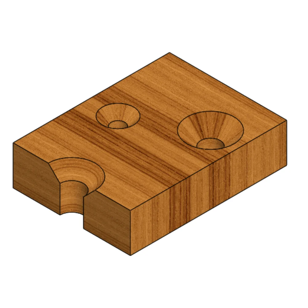 Escareador para Furadeira 45º 8x2.5mm 22A0825.04 Radix