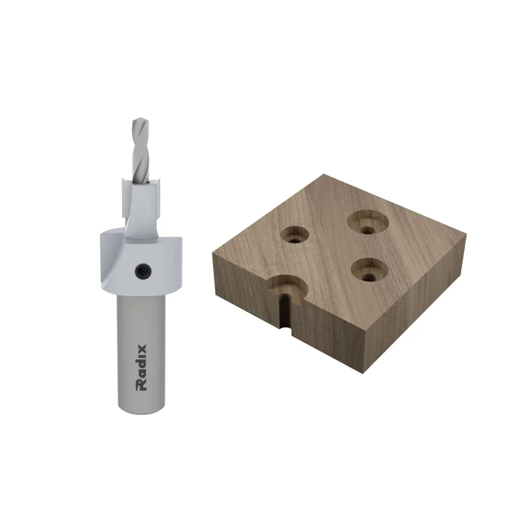 Escareador Tipo Reto 10x2.5mm 22B1025.04 Radix