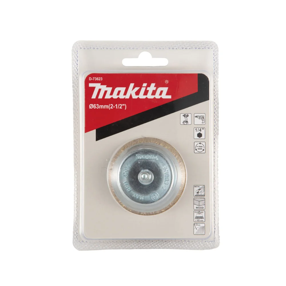 Escova de Aço em Copo 63mm D-73623 Makita