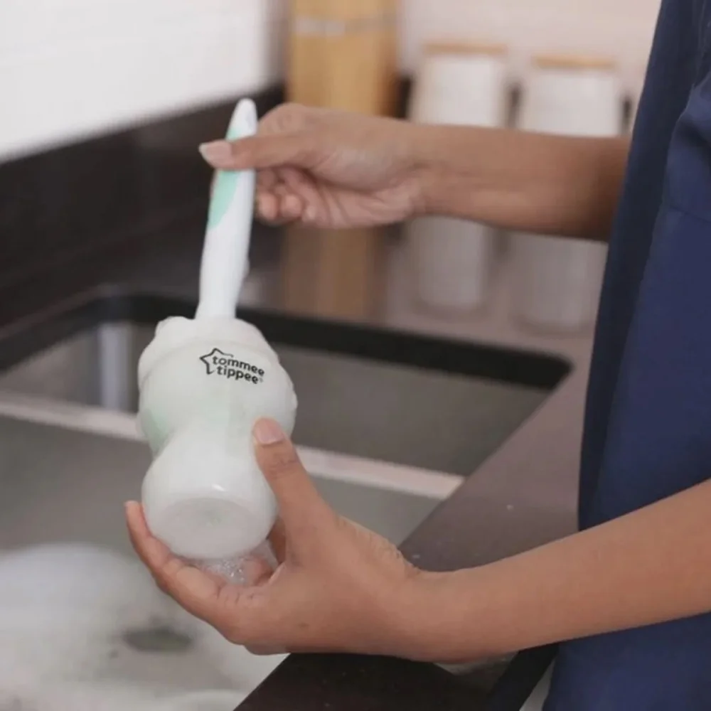 Escova de Mamadeira e Bicos Closer To Nature Verde TT050 Tommee Tippee