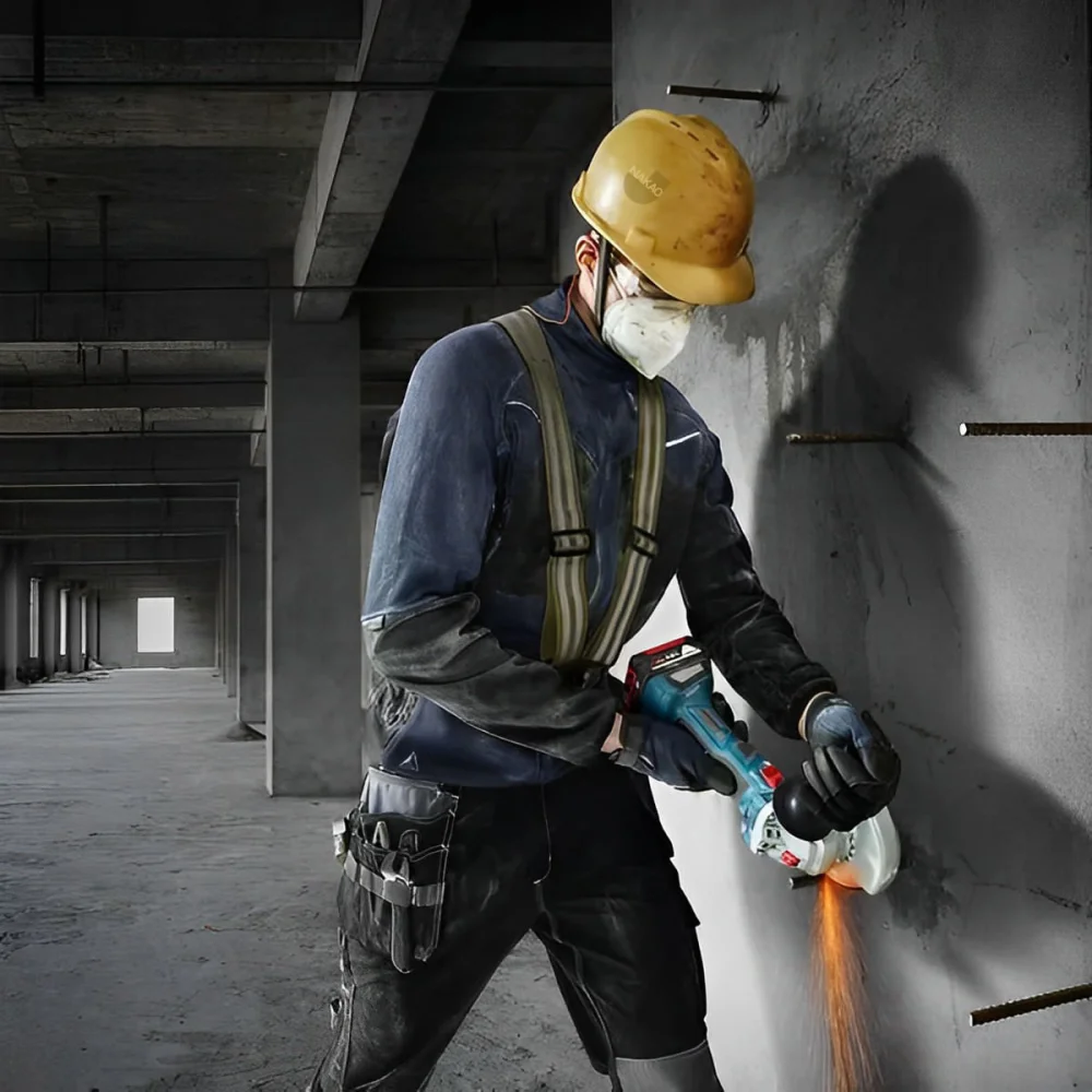 Esmerilhadeira à Bateria 125mm e 2 Baterias 18V 4.0Ah e Maleta GWS 180-LI Bosch