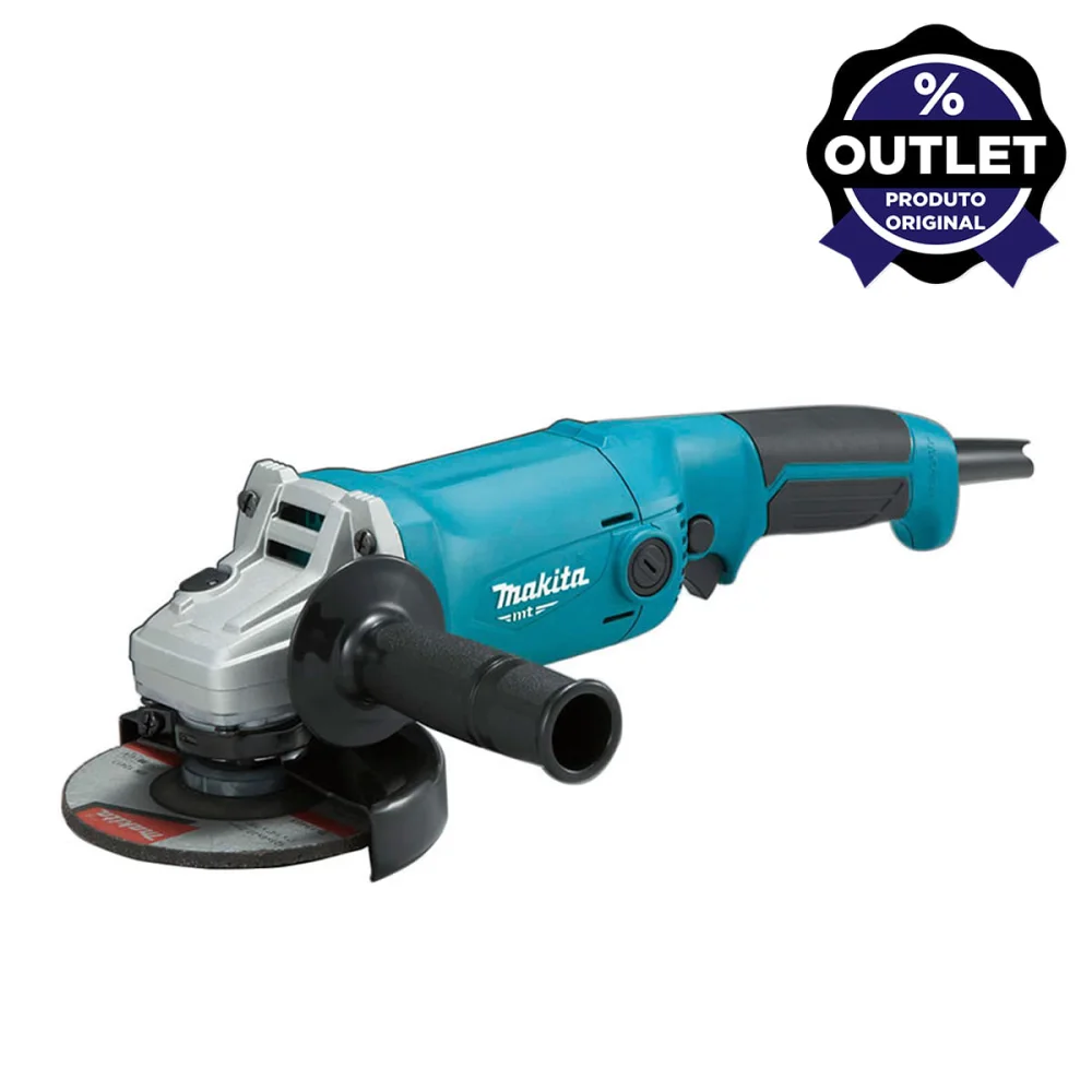 Esmerilhadeira Angular 125mm 1050 Watts M9002B Makita Outlet 220 Volts