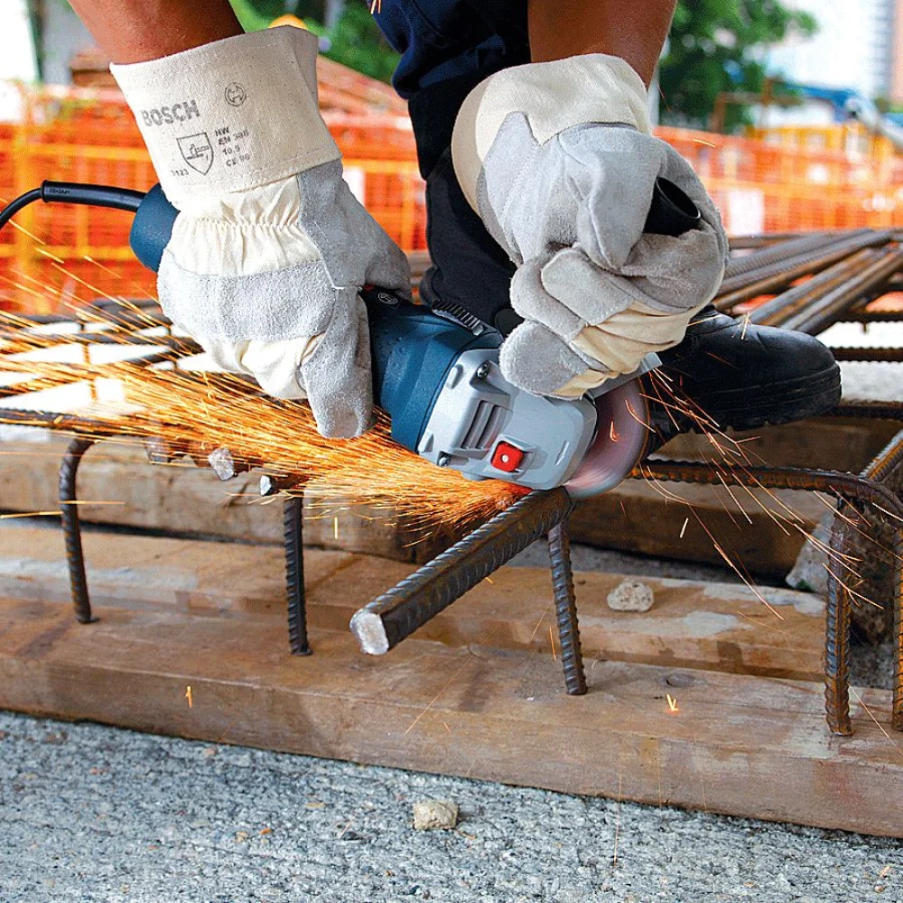 Esmerilhadeira Angular GWS 7-115 750 Watts e Bolsa para Transporte Bosch 110 Volts