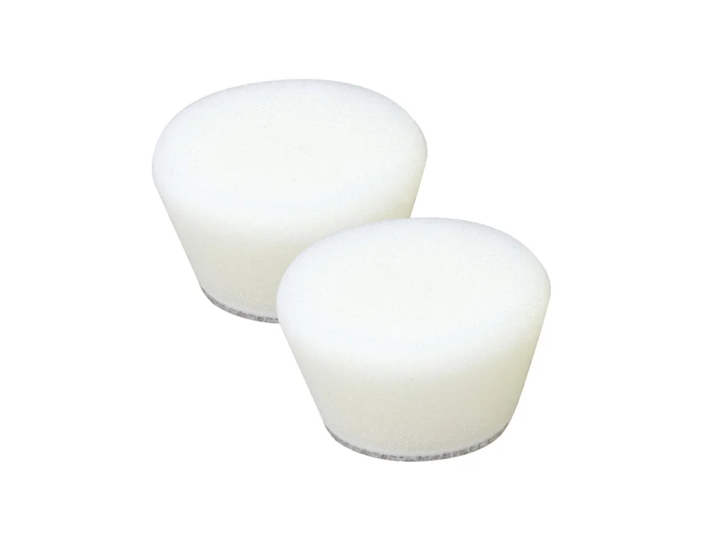 Esponja de Polimento Profissional 29076 2 Peç Duras Branco Proxxon