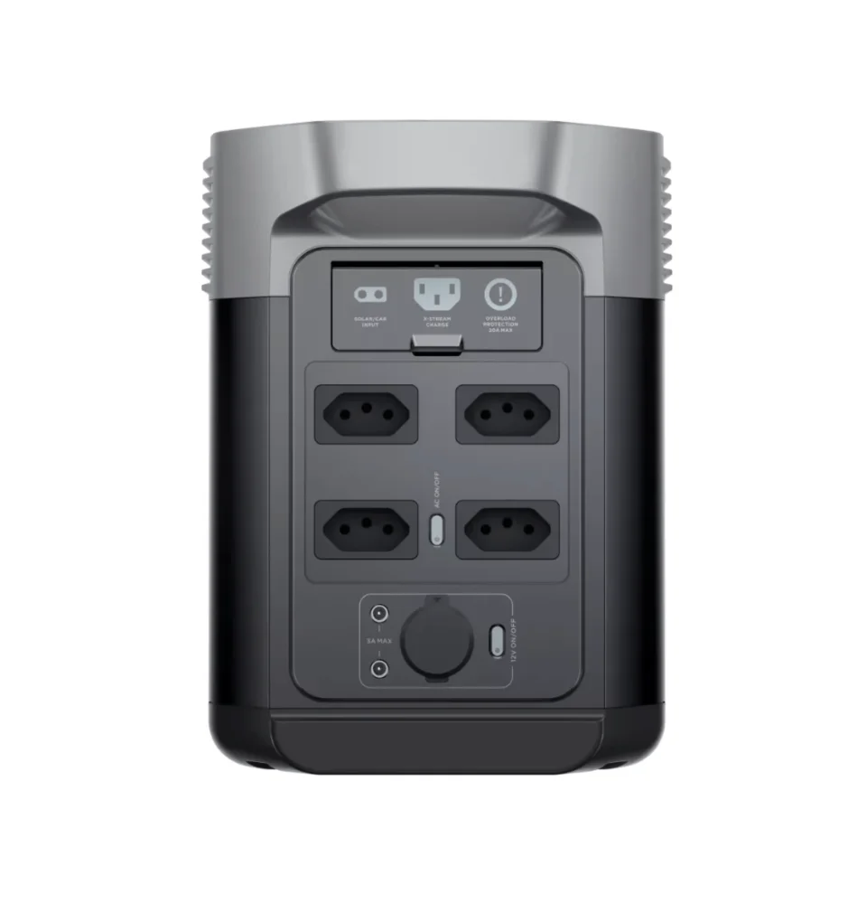 Estação de Energia Power Portátil 2048Wh Delta 2 Max Ecoflow