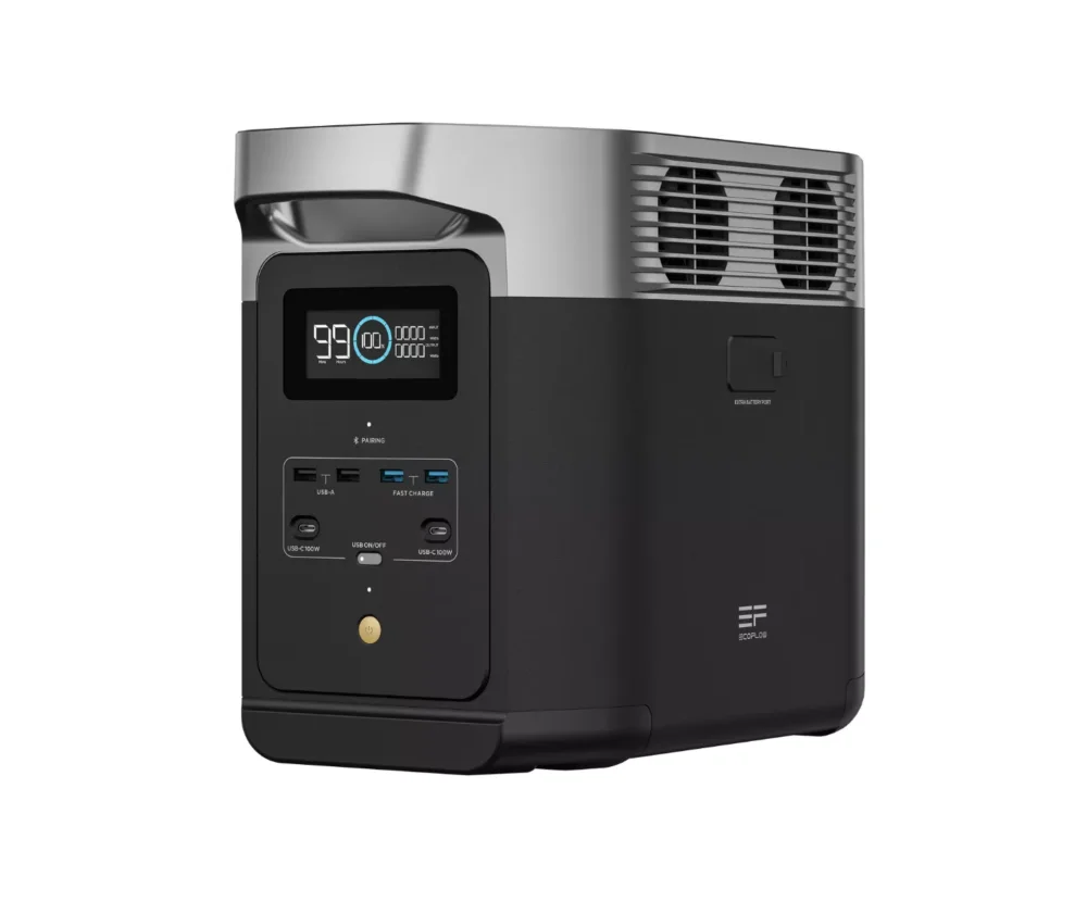 Estação de Energia Power Portátil 2048Wh Delta 2 Max Ecoflow