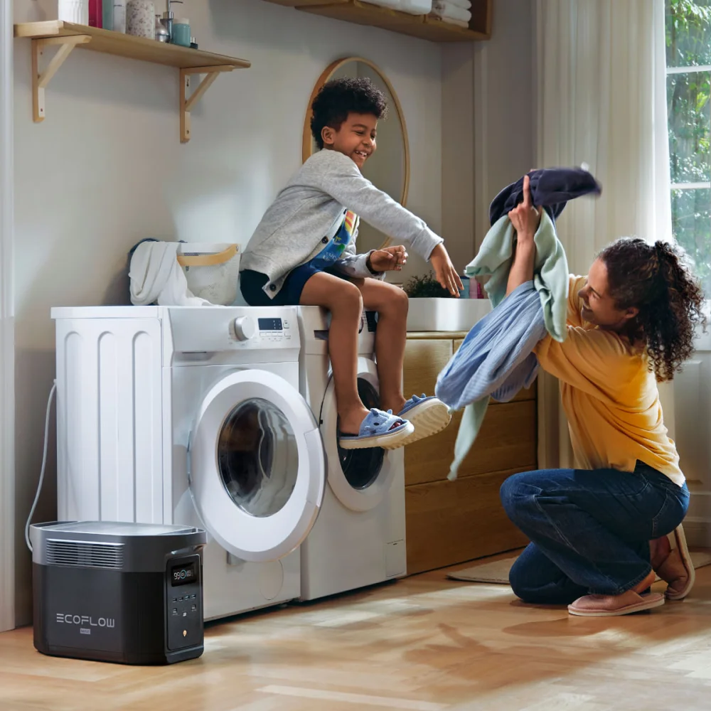 Estação de Energia Power Portátil 2048Wh Delta 2 Max Ecoflow