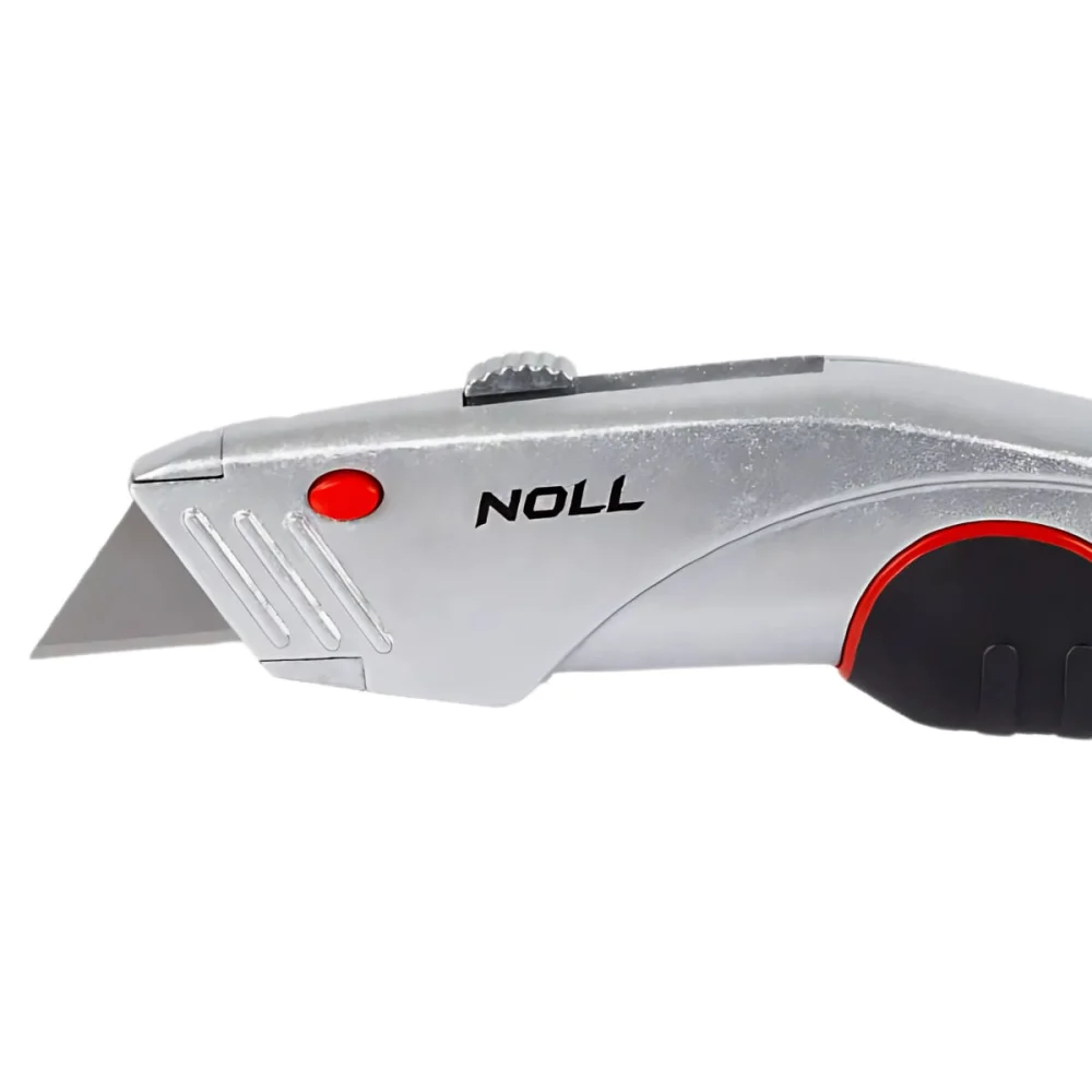 Estilete Trapezoidal Linha Pesada com 5 Lâmina Alumínio