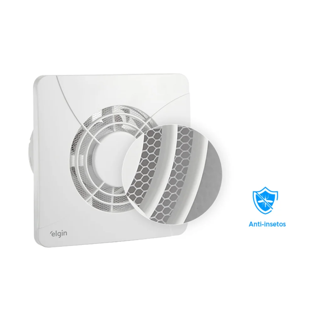 Exaustor de Ar 100mm Monofásico Elgin