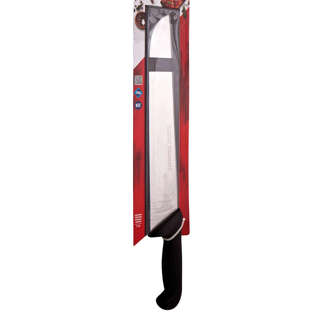 Faca para Carne Lâmina Reta Larga 30cm Starrett