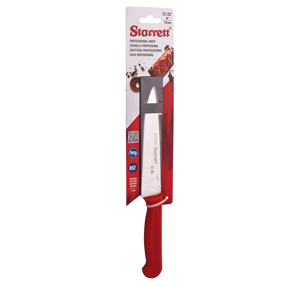 Faca para Carne Lâmina Triangular Estreita 15cm Starrett
