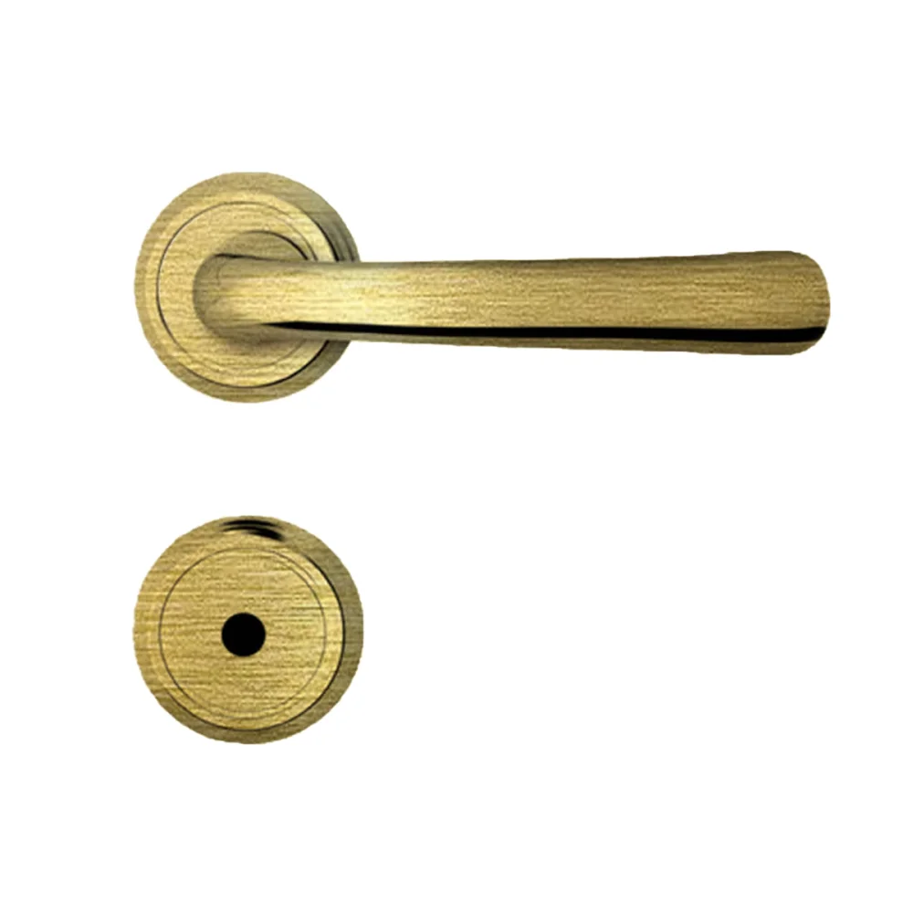 Fechadura Banheiro 557 R225 Design 430 Oxidado MZ430 Slim Papaiz