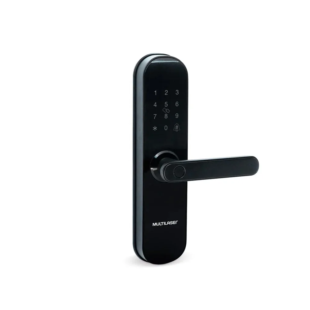 Fechadura Biométrica e Senha Inteligente Wi-Fi Liv-SE233 Multilaser