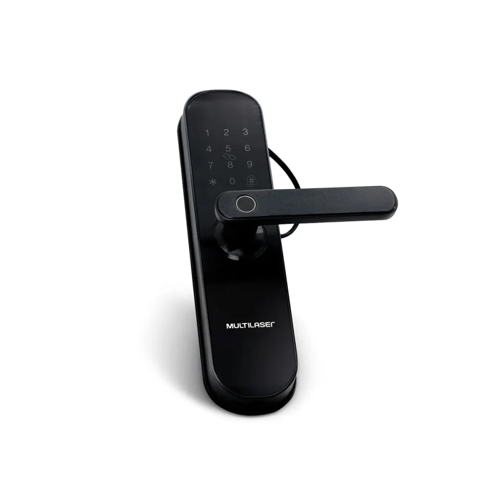 Fechadura Biométrica e Senha Inteligente Wi-Fi Liv-SE233 Multilaser