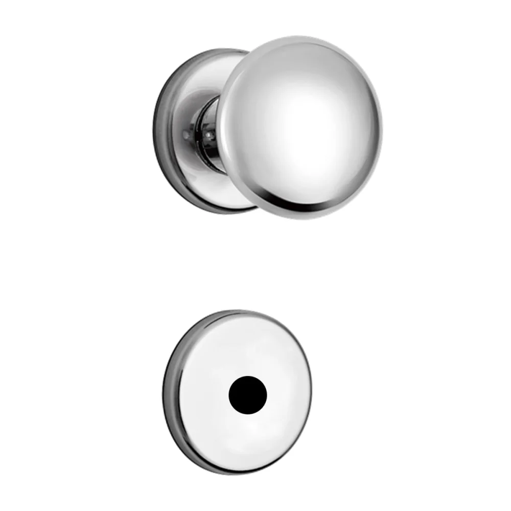 Fechadura de Banheiro 557 R170 Polida Cromado MI190 Sole Papaiz