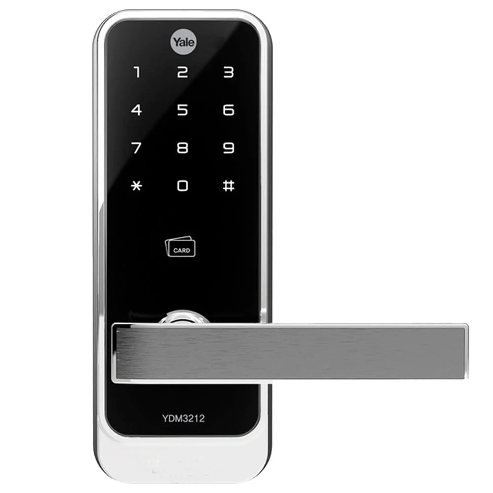 Fechadura Digital com abertura de Senha ou Cartão YDM 3212 Yale