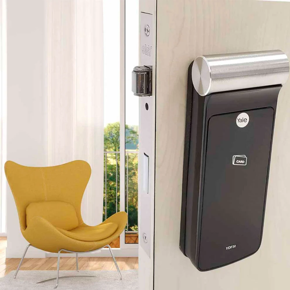 Fechadura Digital com Senha e Cartão YDF 30 RL 05441039-0 Yale