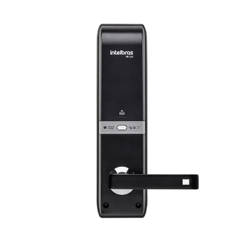 Fechadura Digital de Embutir com Biometria FR330 Intelbras