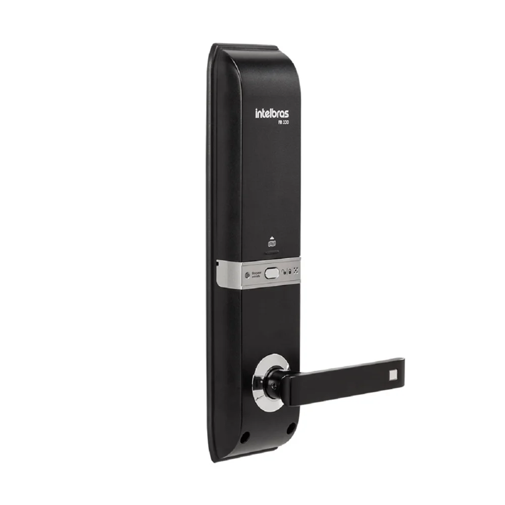 Fechadura Digital de Embutir com Biometria FR330 Intelbras