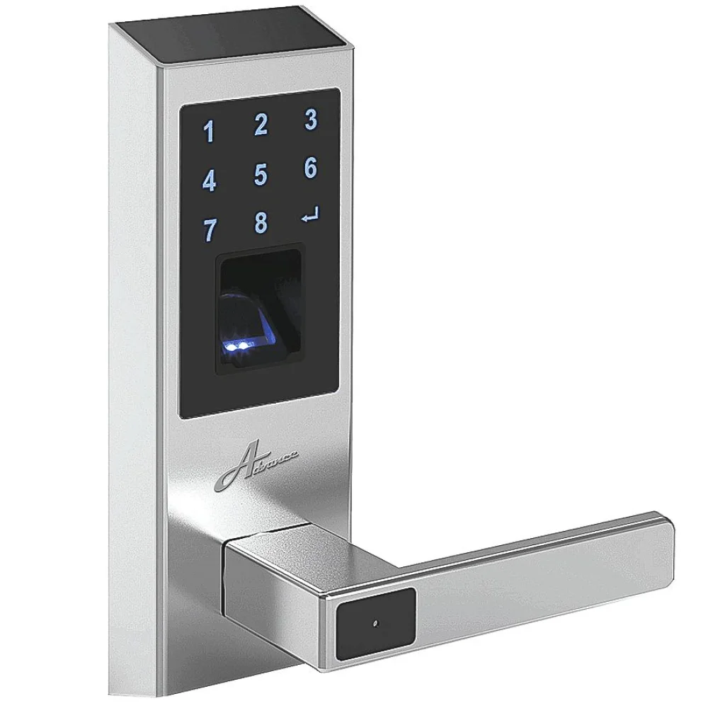 Fechadura Digital Embutir Advance BIO D TECH Inox 7300 Milre