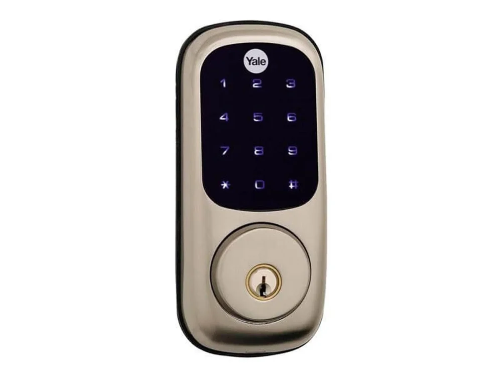 Fechadura Digital Embutir com Senha e Trinco Rolete YRD 221 RL 05443039-0 Yale