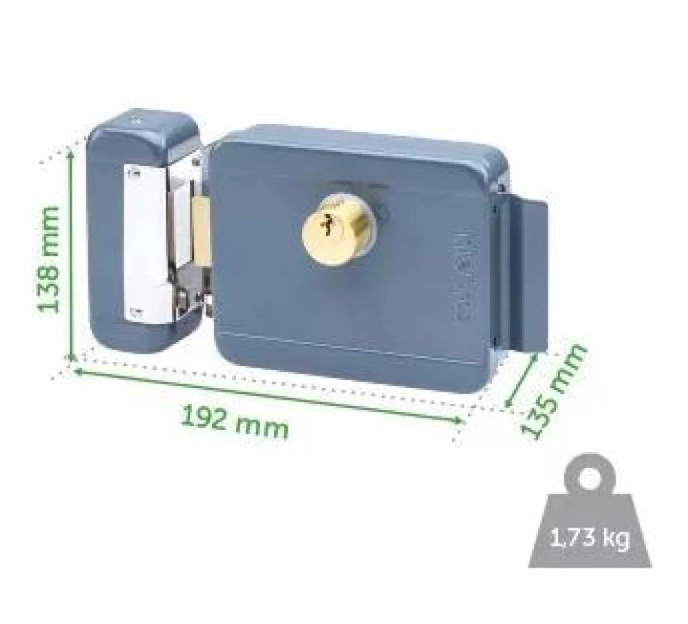 Fechadura Elétrica de Cilindro Fixo FX 2000 4679000 Intelbras