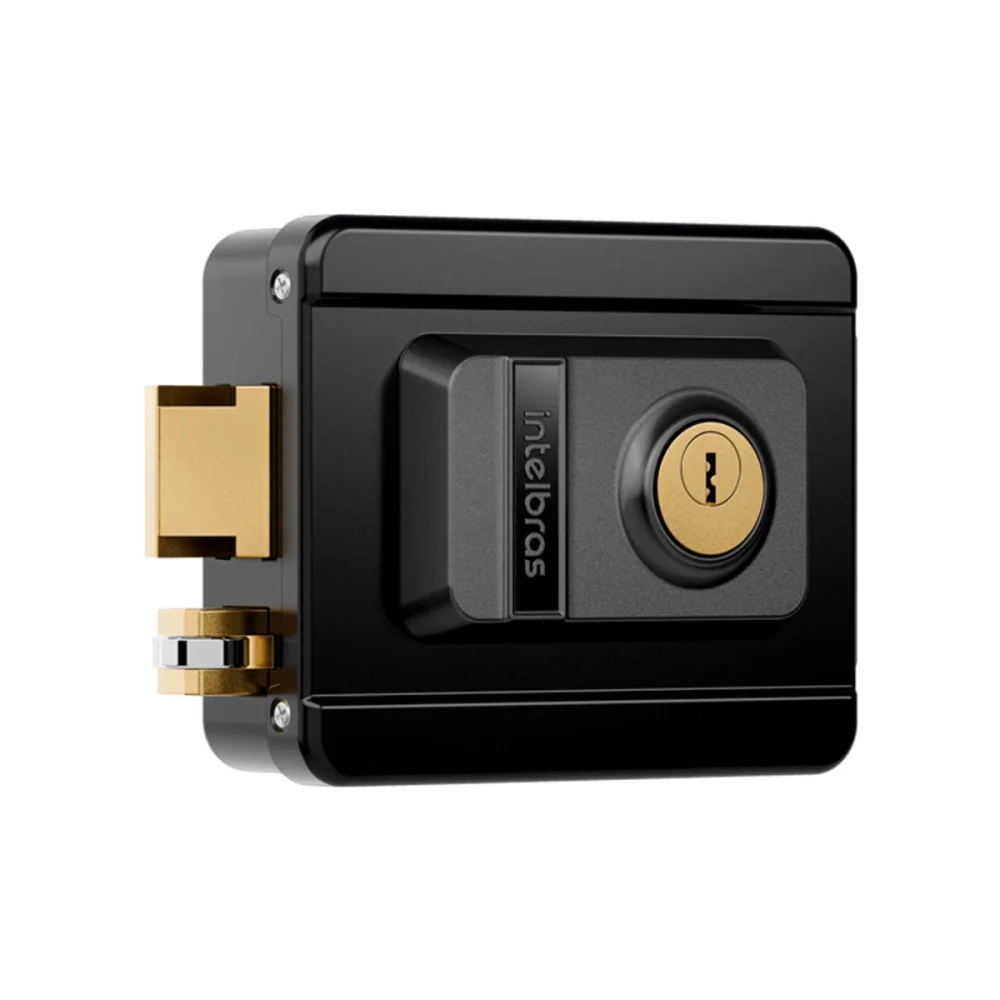 Fechadura Elétrica Preta FX 1500 Intelbras