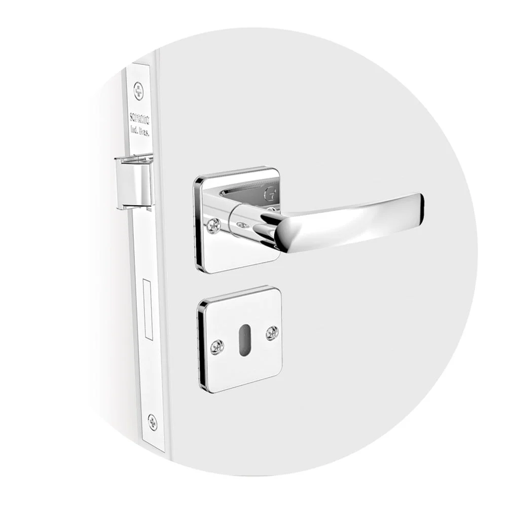 Fechadura Pali Reta Interna Cromado ROS25 40X53 03002077617 Soprano