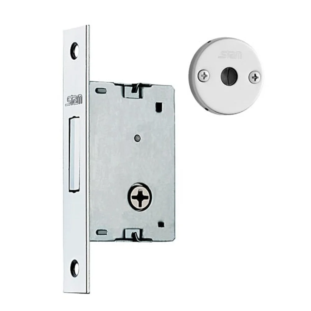 Fechadura Tetra Externa 1008 Grafite 10928 Stam