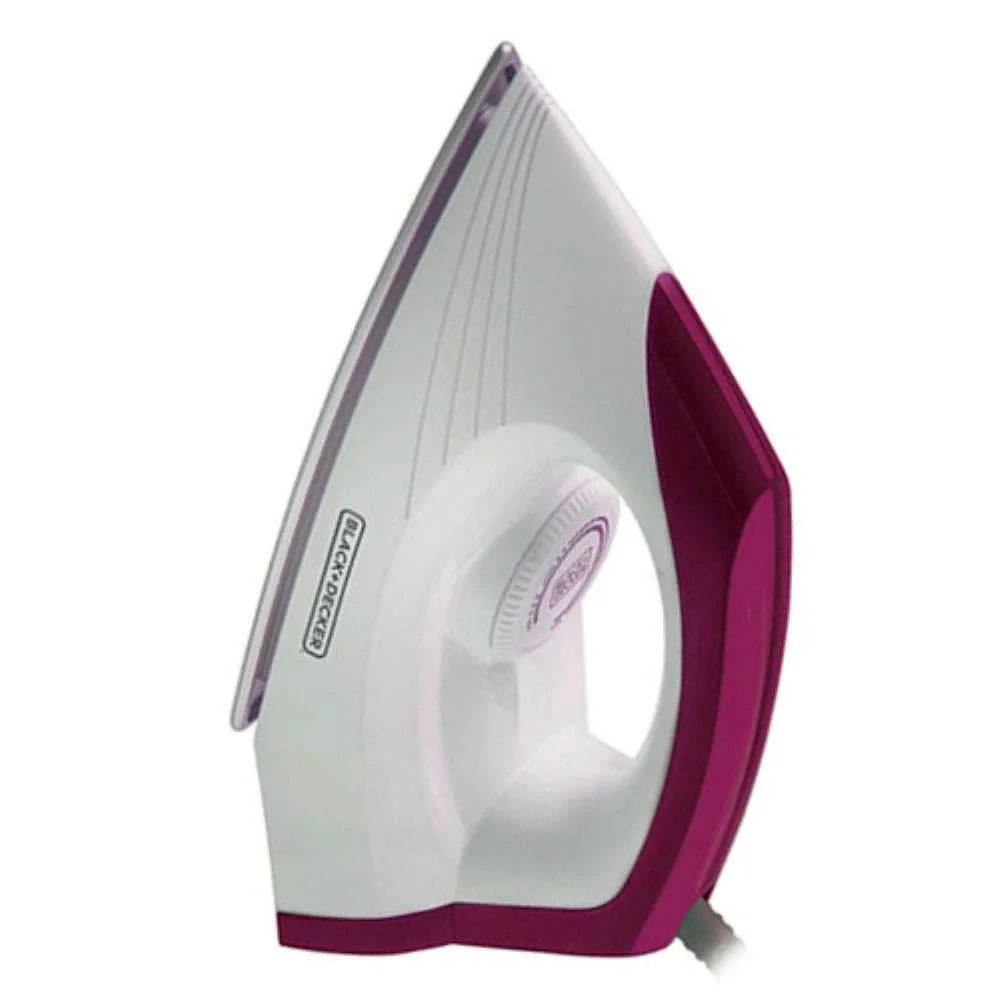 Ferro de Passar a Seco 1000 Watts F200 BlackDecker 110 Volts