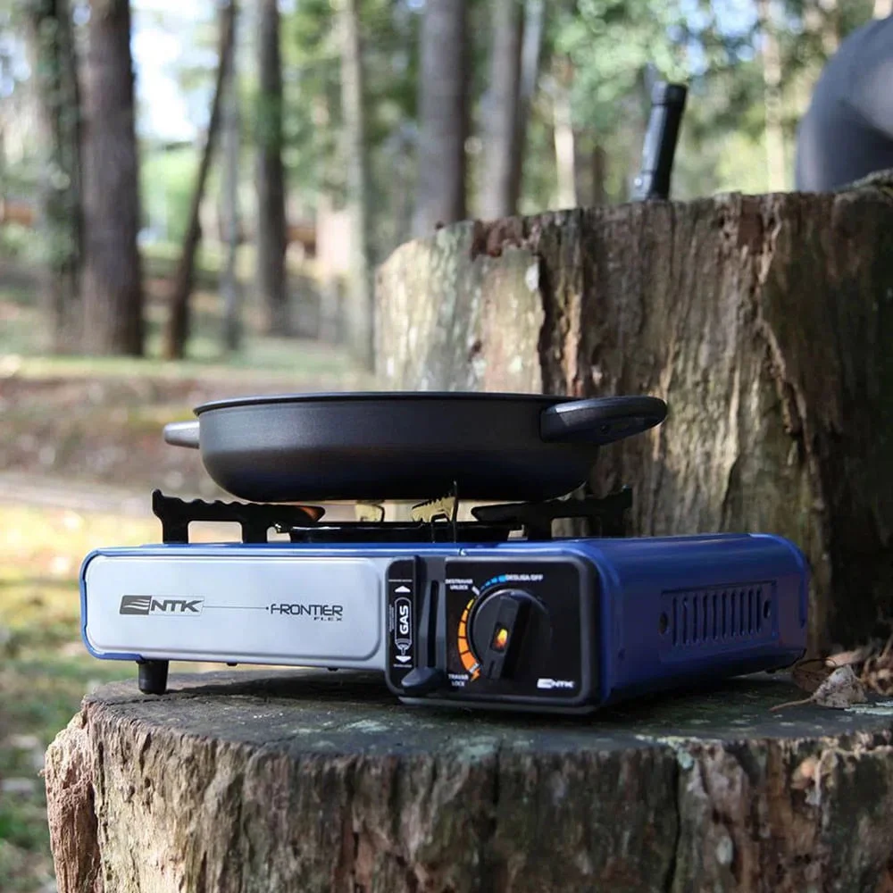 Fogareiro Compacto Aço Esmaltado com Ignição Automática Frontier 280450 Nautika