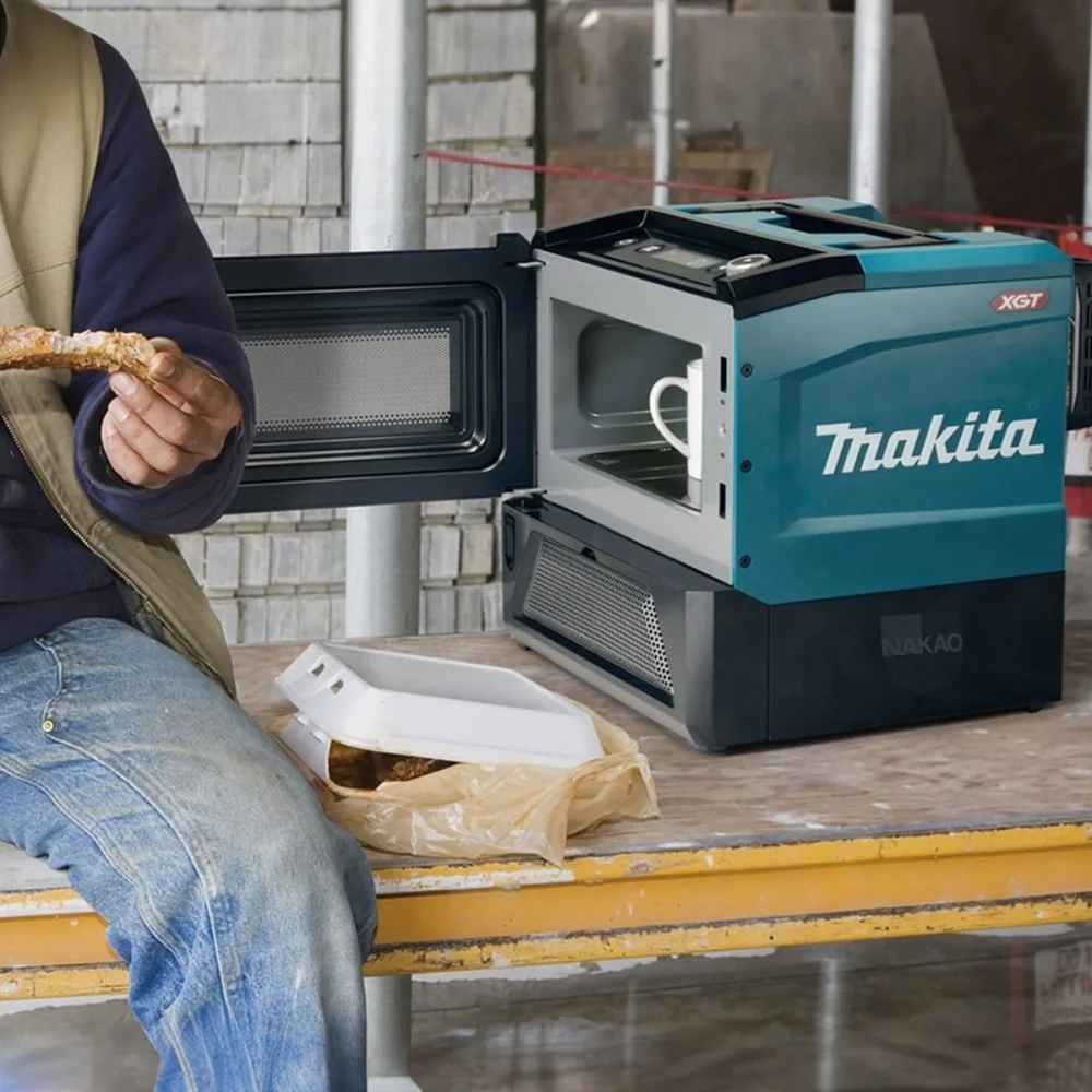 Forno Microondas à Bateria Sem bateria 40V Max 8 Litros MW001G Makita