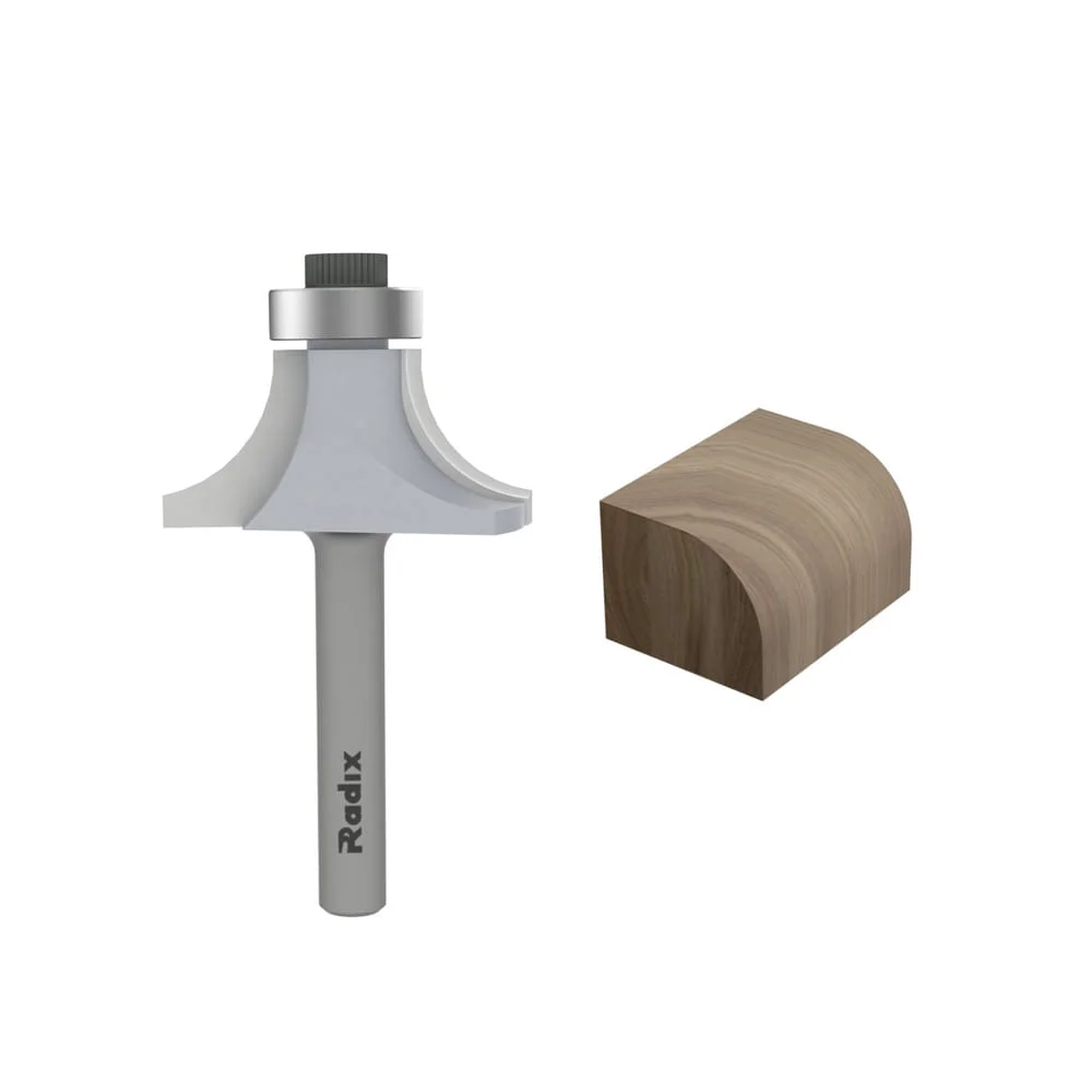 Fresa Canto Arredonadado para Tupia Raio 15mm 1974130.01 Radix