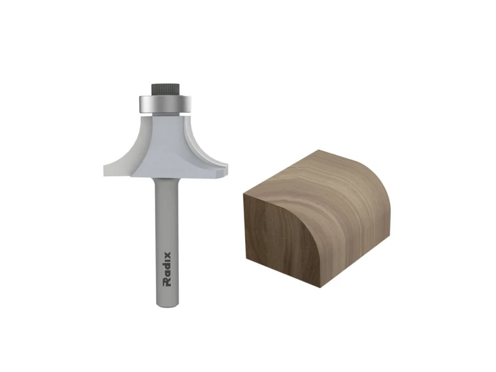 Fresa Canto Arredondado para Tupia Raio 10mm 1974115.01 Radix