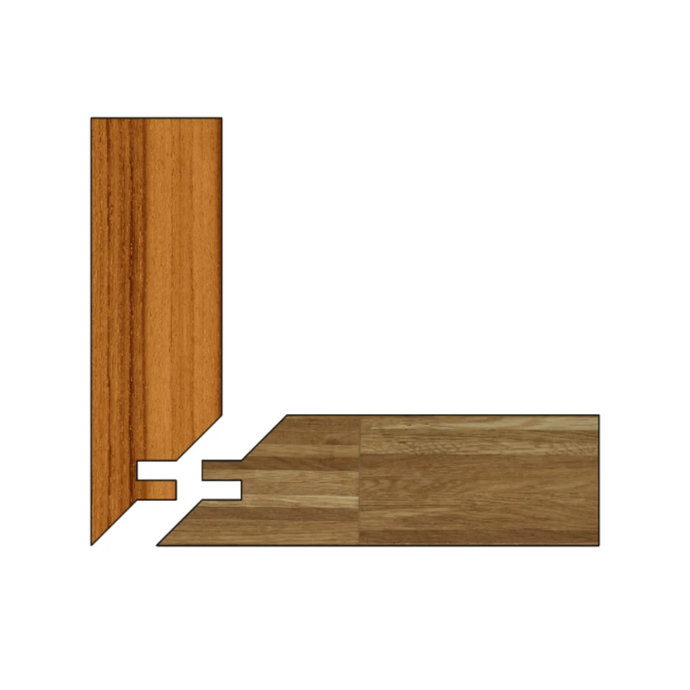 Fresa de Junção 45º Graus Haste 12mm 2045020.06 Radix