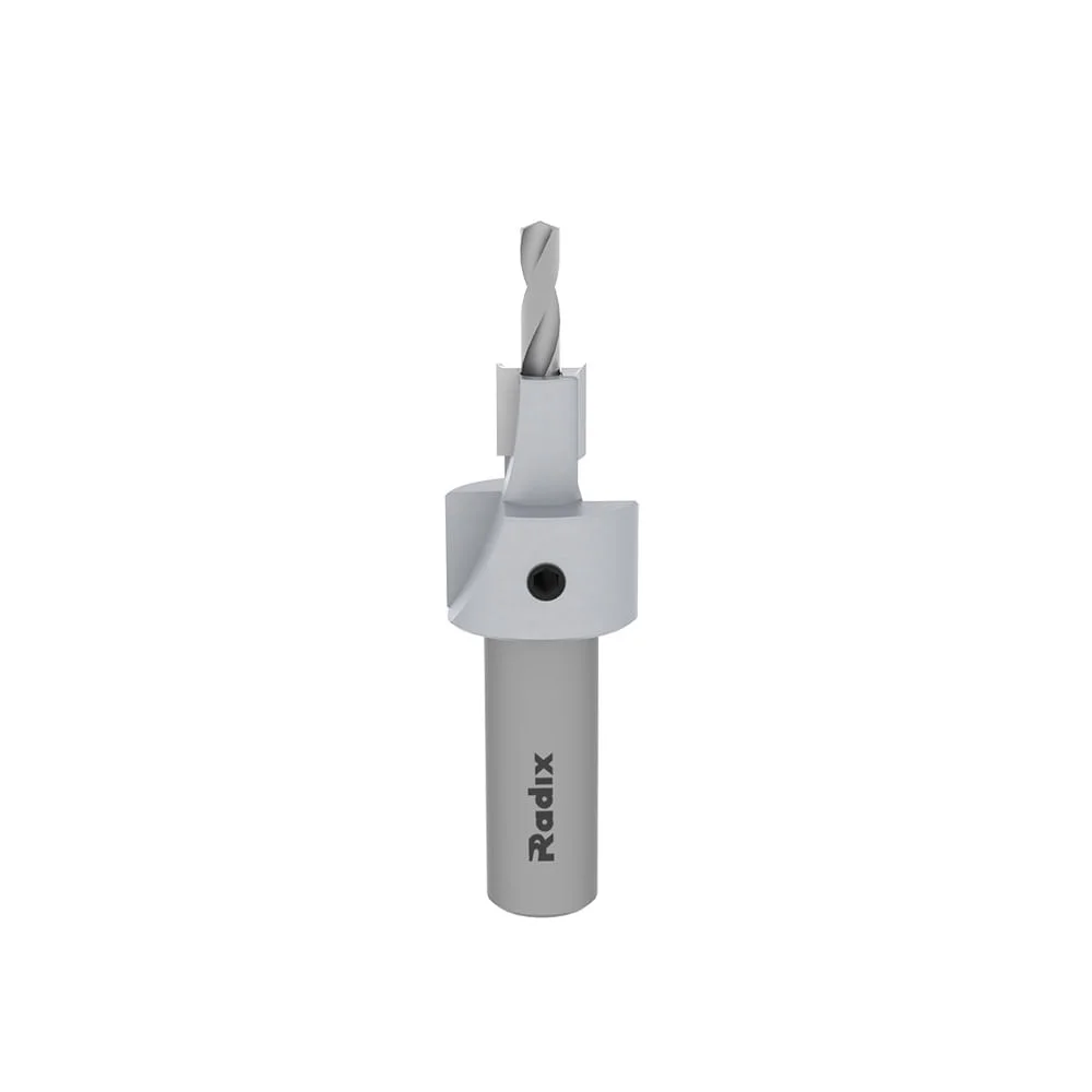 Fresa Escareadora 45º para Madeira com Broca 12mm 22A1240.04 Radix