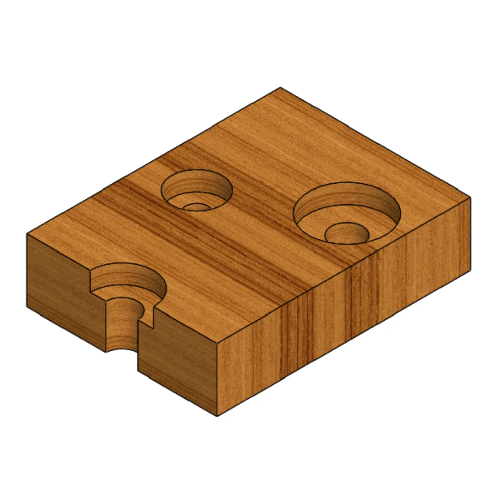 Fresa Escareadora Corte Reto 12x4mm 22B1240.04 Radix