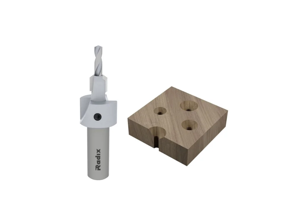 Fresa Escareadores 45º com Broca 5mm para Madeira 22A1050.04 Radix